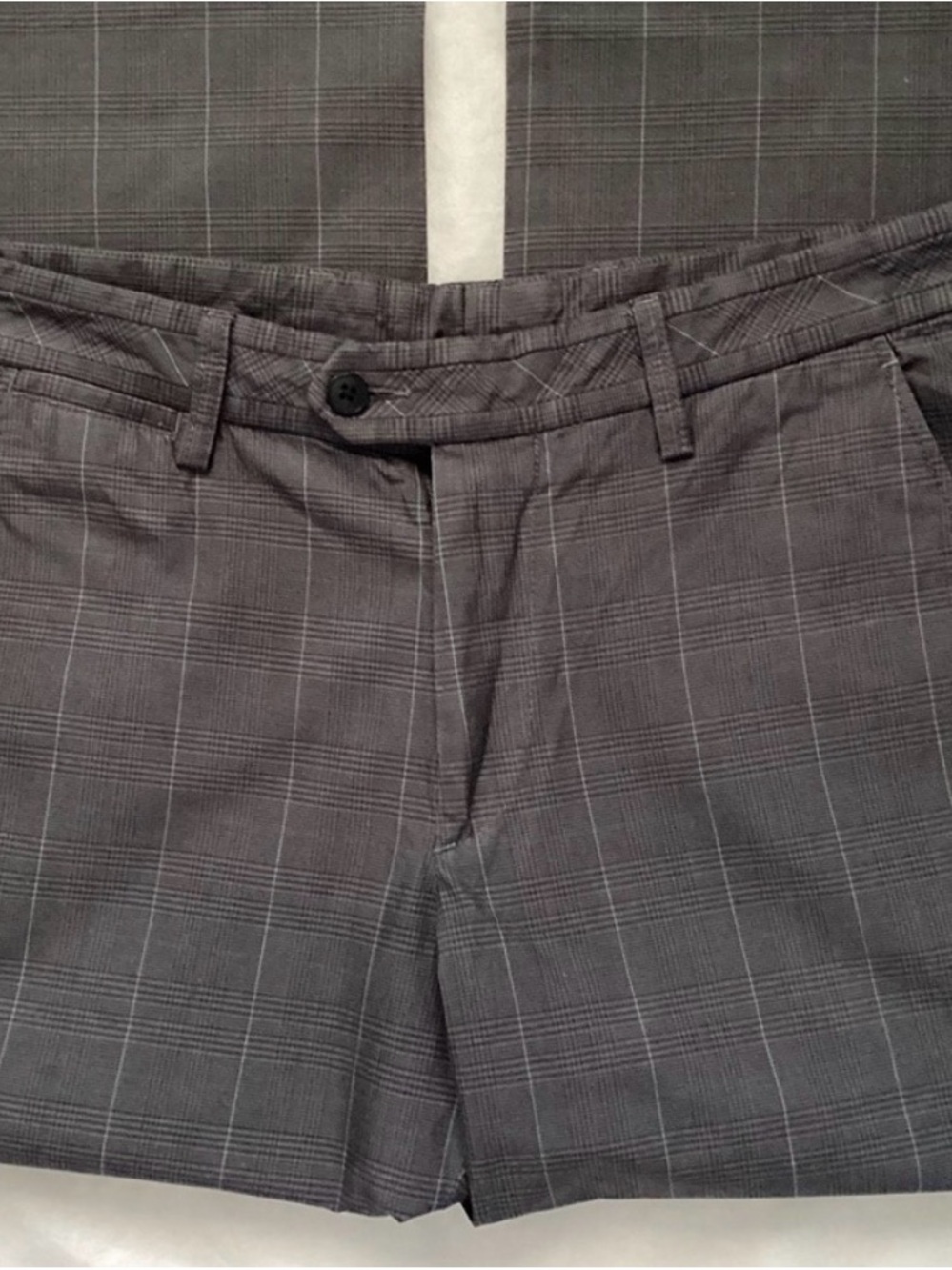 Men's Gray Plaid J.Lindeberg Golf Pants 32x32